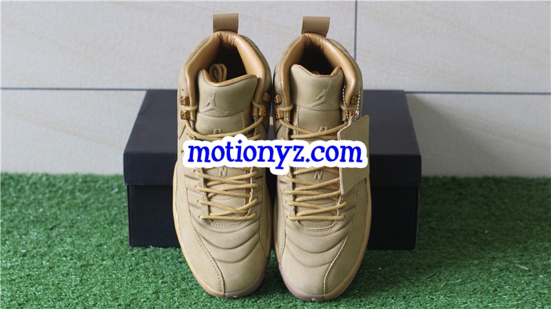 PSNY x Air Jordan 12 Retro Wheat Yellow